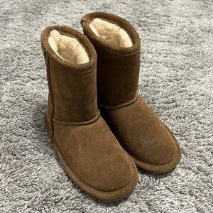 Toddler girls fur boots